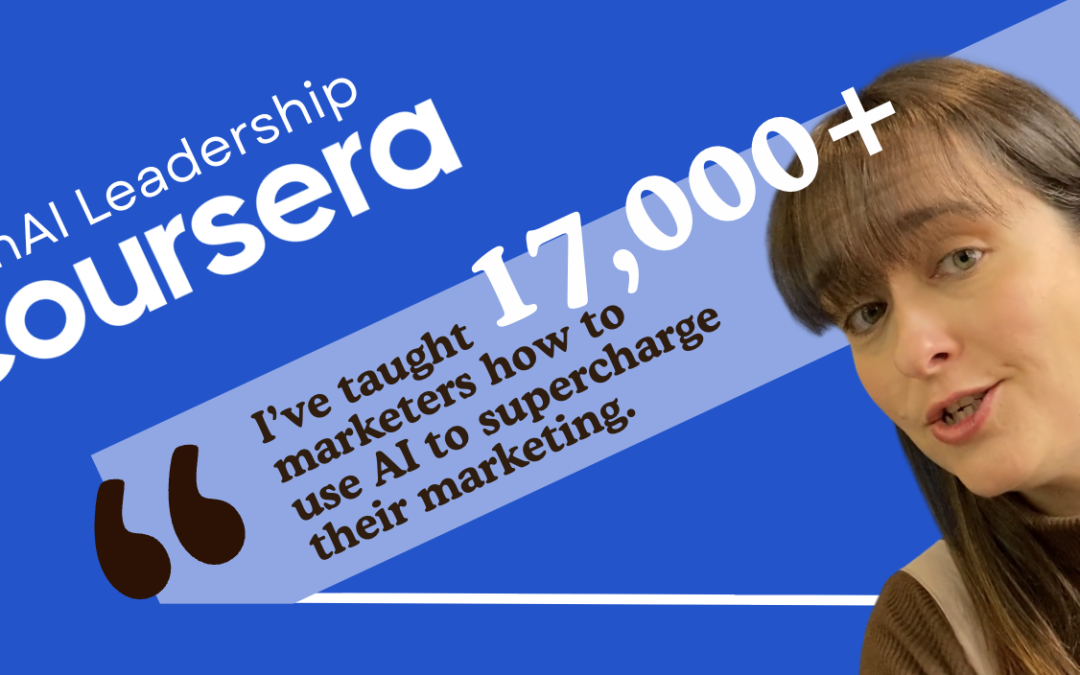 Coursera | Shaping how 17,000+ global learners use Generative AI in marketing