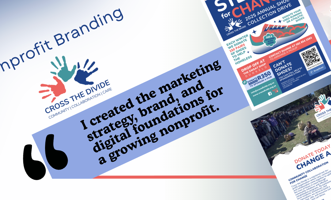 Cross the Divide | Building a brand and digital presence for a growing community-driven nonprofit